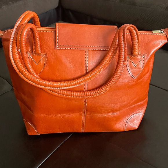 NWOT Leather handbag - Picture 5 of 6